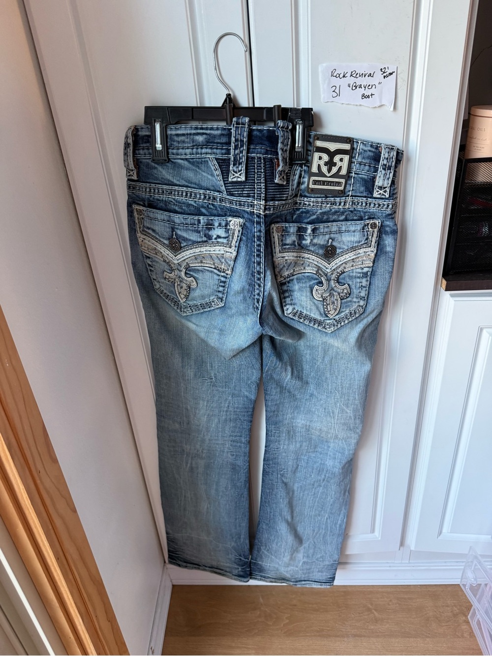Rock Revival Men’s Jeans size 31 “Brayen Boot” inseam 32 (G1)
